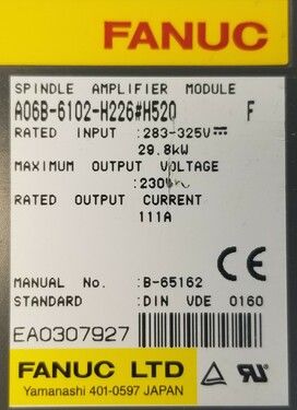 FANUC A06B-6102-H226#H520 | In Stock Ships Overnight